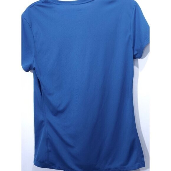 Nike Dri-FIT Women's Running Top — "Running for My Life," Blue, Medium - Picture 5 of 6